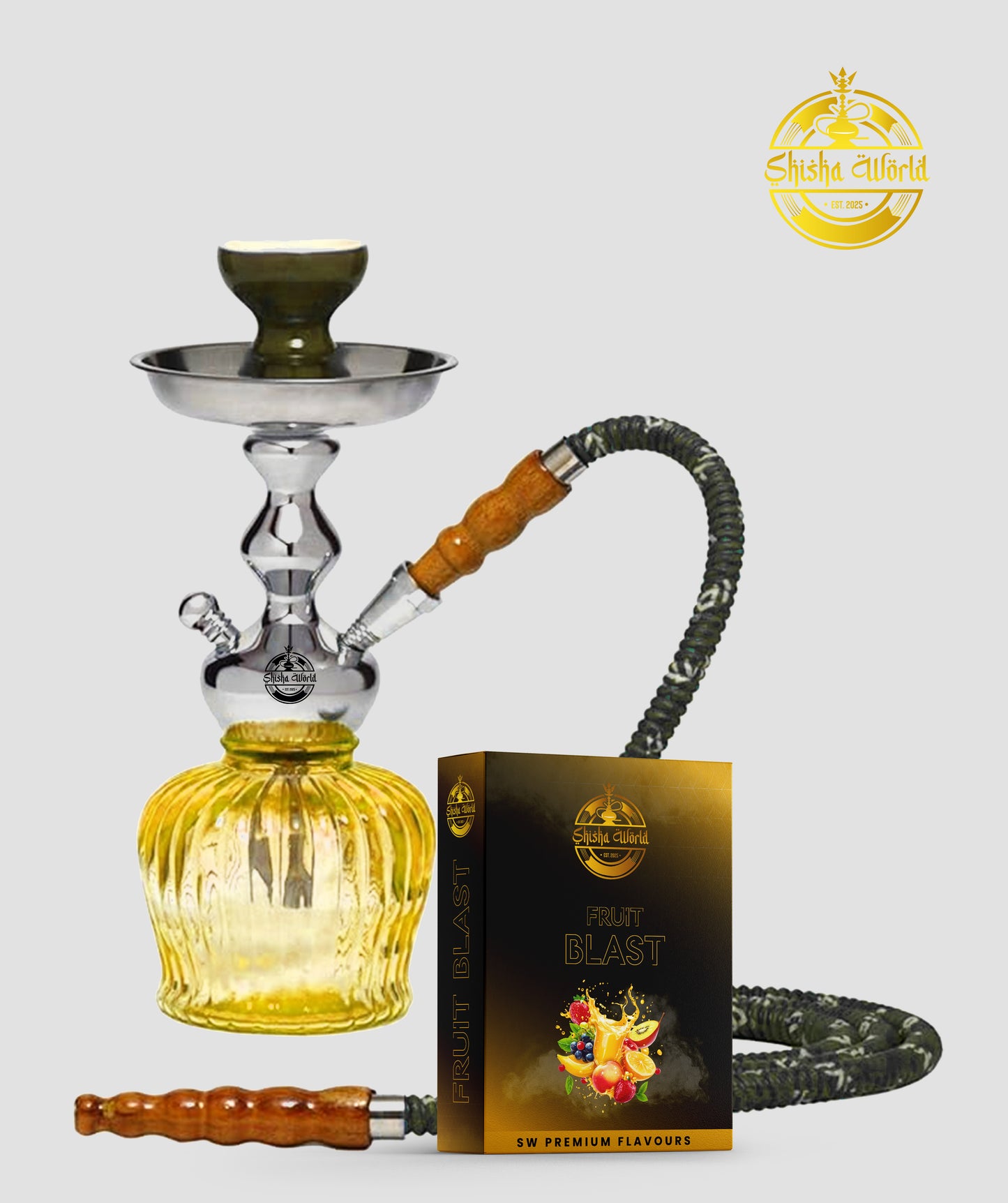 SW Premium Shisha Kit - Fruit Blast with Pineapple Crush Base