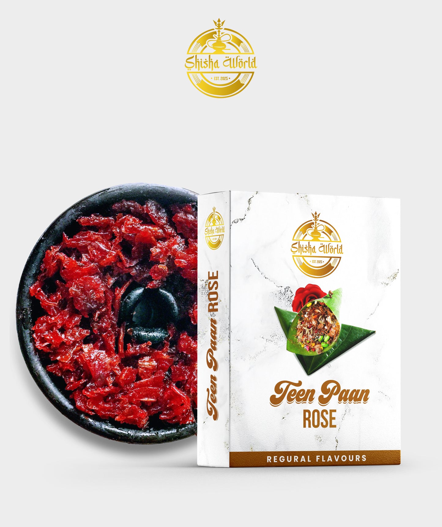 SW Mud Chillam With Teen Paan Rose