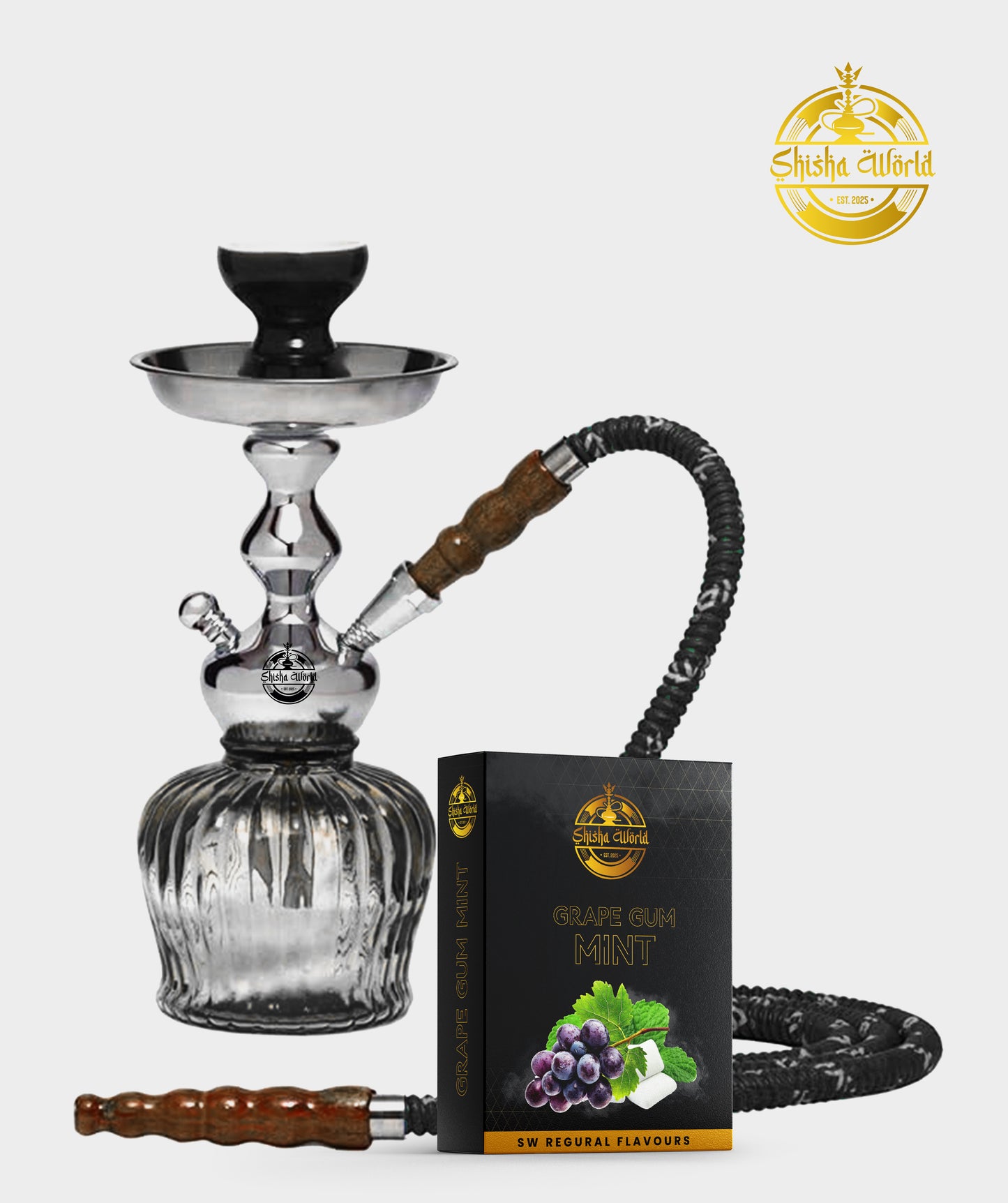 SW Shisha Regular Kit – Grape Gum Mint