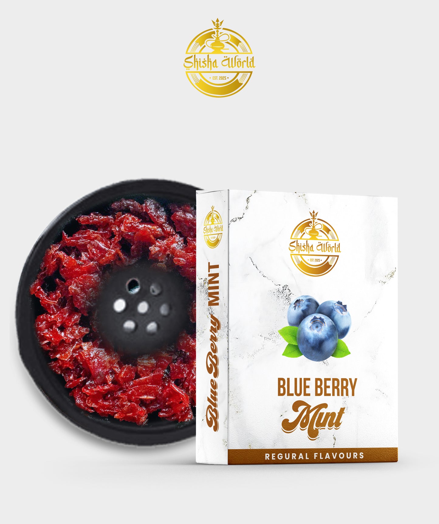 SW Silicon Chillam With Blue Berry Mint