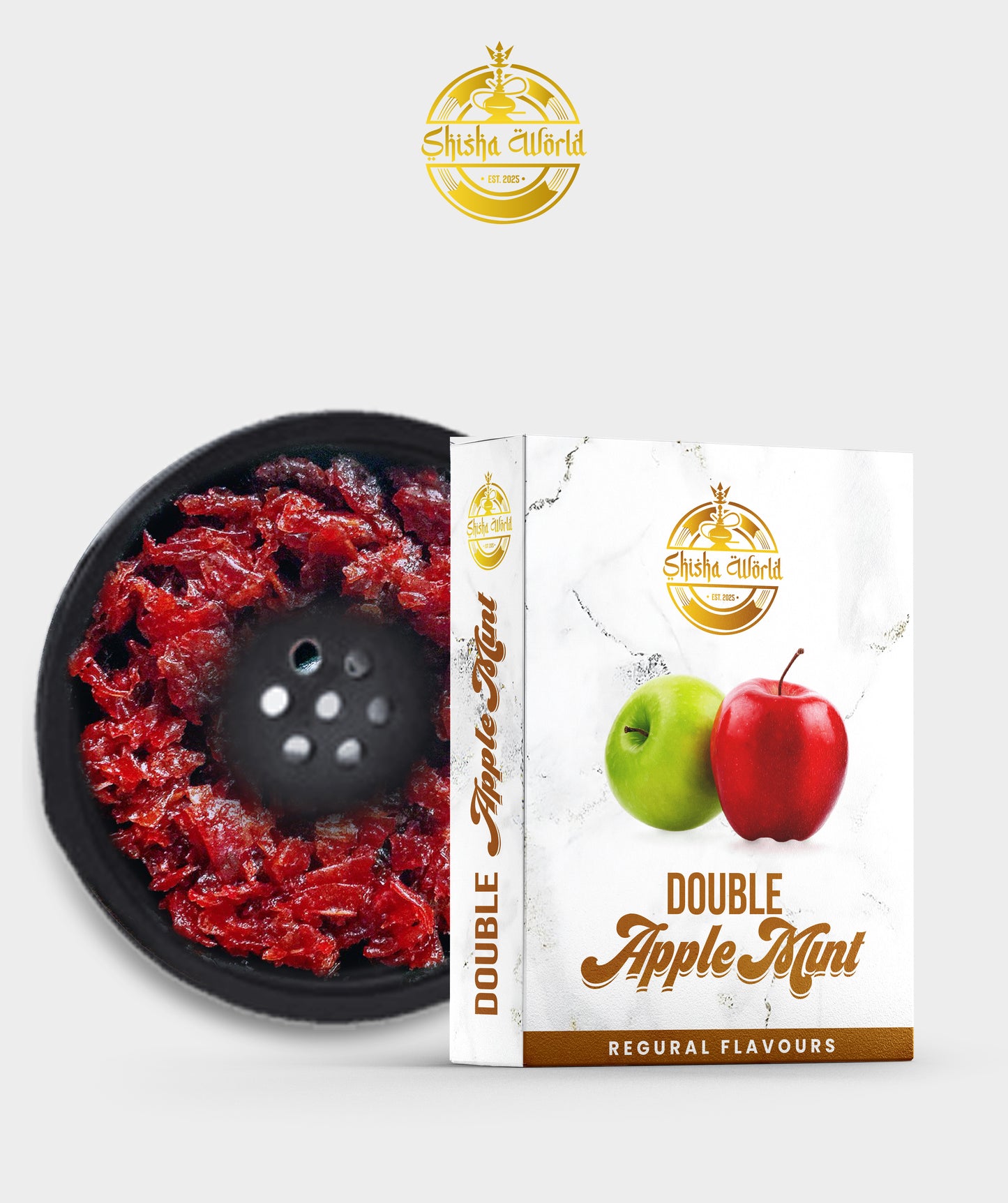 SW Silicon Chillam With Double Apple Mint