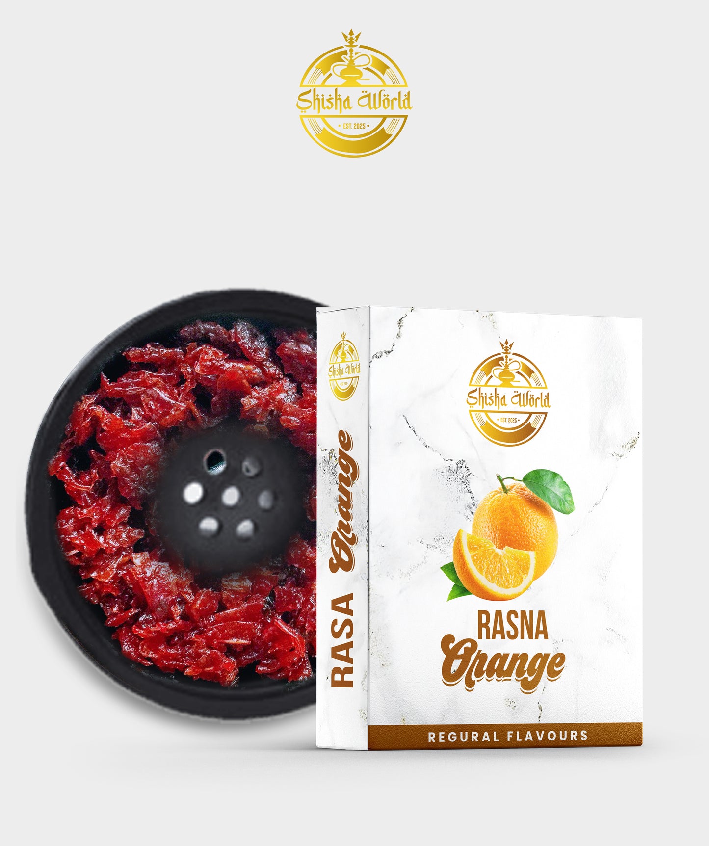 SW Silicon Chillam With Rasna Orange