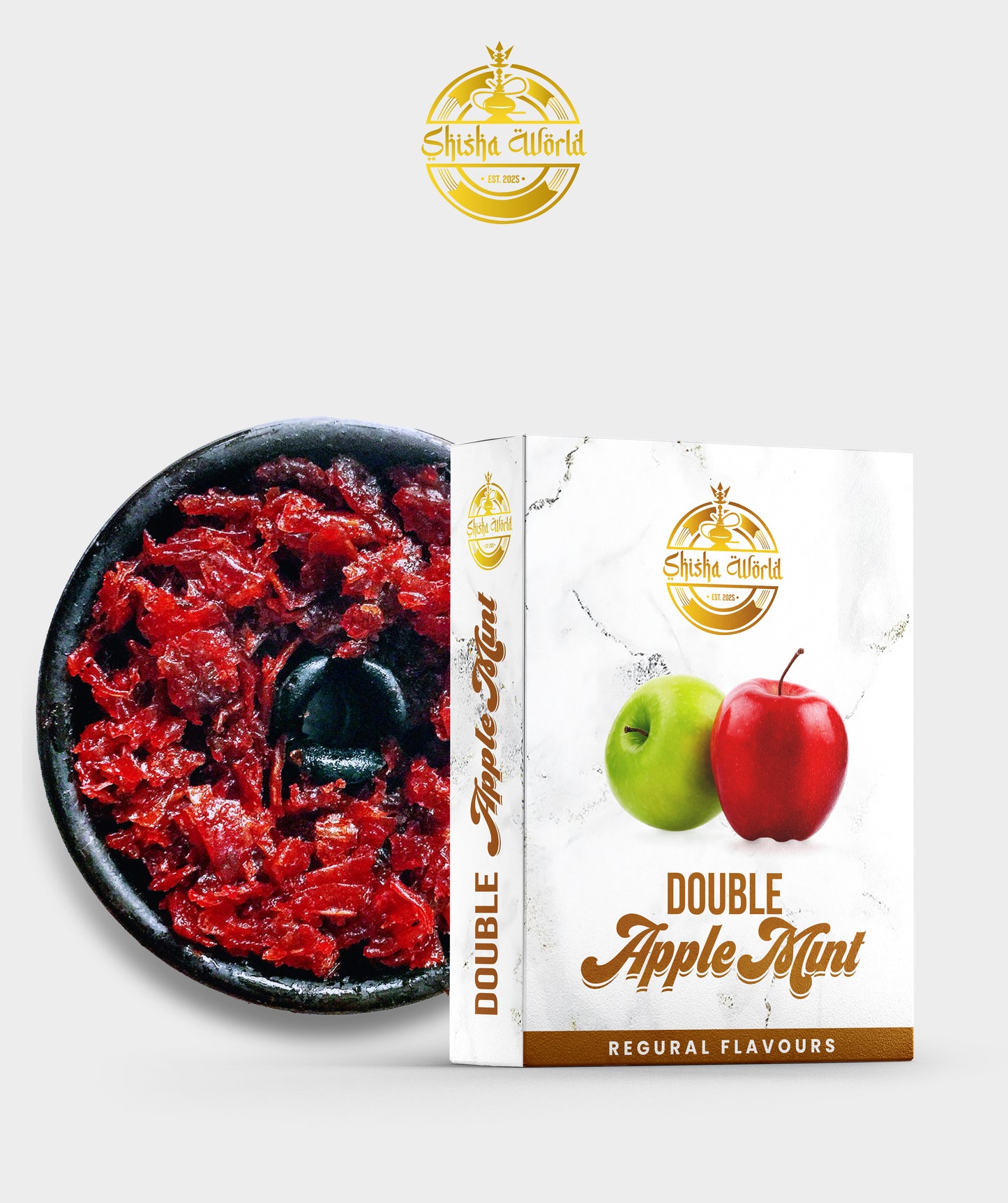 SW Mud Chillam With Double Apple Mint